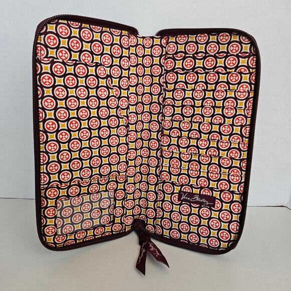 Vera Bradley Women's Medallion Long Zippered Travel Organizer Wallet - Picture 6 of 12